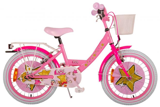 LOL Surprise Children's Bicycle - Girls - 18 inch - Pink - two hand brakes