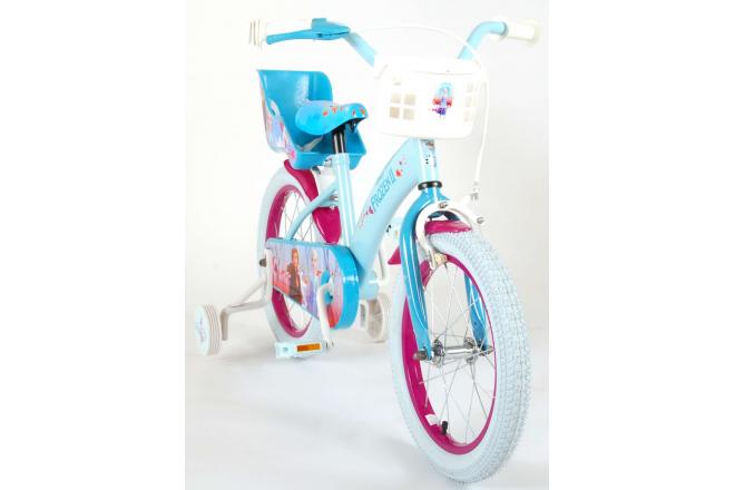 Disney Frozen 2 - Children's Bicycle - Girls - 16 inch - Blue / Purple
