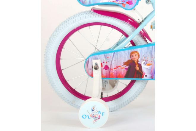Disney Frozen 2 - Children's Bicycle - Girls - 16 inch - Blue / Purple