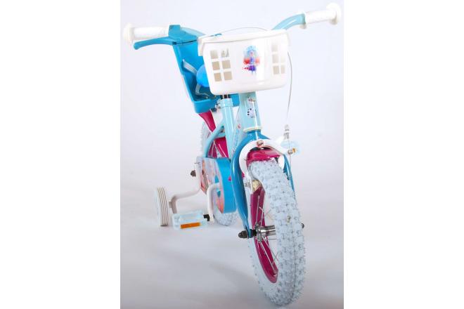 Disney Frozen 2 Children's Bicycle - Girls - 12 inch - Blue / Purple