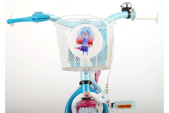 Disney Frozen 2 Children's Bicycle - Girls - 12 inch - Blue / Purple - 95% assembled