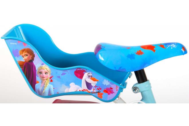 Disney Frozen 2 Children's Bicycle - Girls - 12 inch - Blue / Purple - 2 Hand brakes