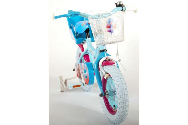 Disney Frozen 2 Children's Bicycle - Girls - 12 inch - Blue / Purple - 95% assembled