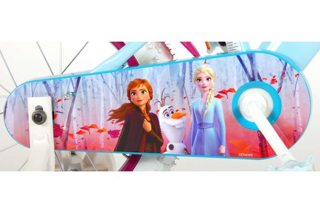 Disney Frozen 2 Children's Bicycle - Girls - 14 inch - Blue / Purple