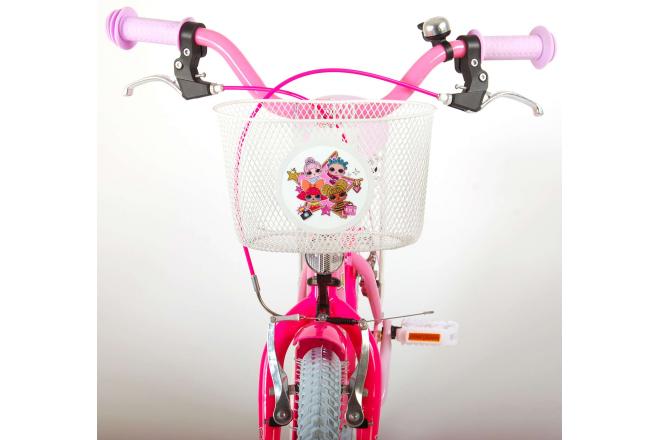 LOL Surprise Children's Bicycle - Girls - 18 inch - Pink - two hand brakes