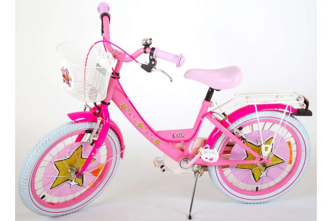 LOL Surprise Children's Bicycle - Girls - 18 inch - Pink - two hand brakes