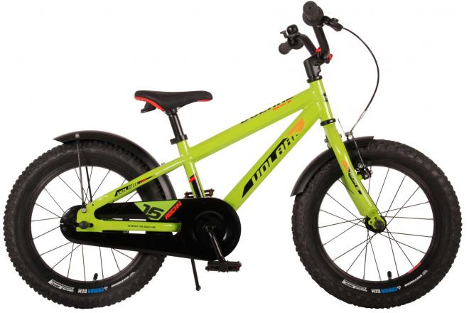 Volare Rocky Kinderfiets - 16 inch - Groen - 95% afgemonteerd