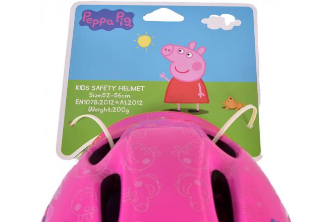 Peppa Pig kids bicycle helmet - pink - 51-55 cm