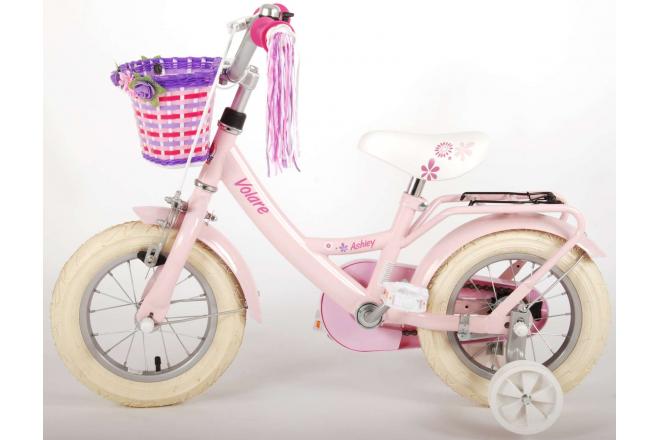Volare Ashley Children's bicycle - Girls - 12 inch - Pink - 95% assembled