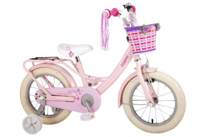 Volare Ashley Children's bicycle - Girls - 14 inch - Pink - 95% assembled