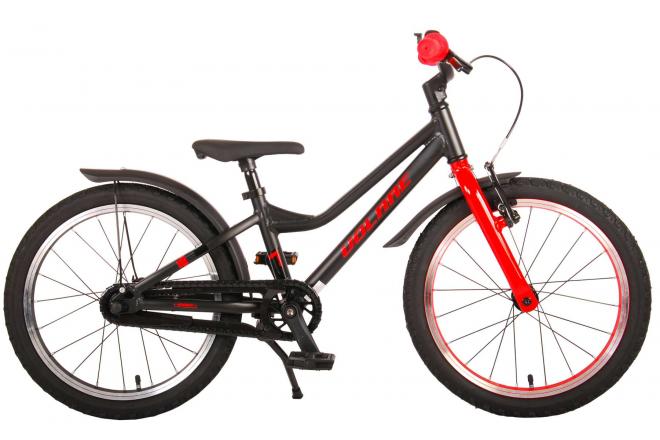 Volare Blaster Children Bicycle - Boys - 18 inch  - Black Red - Prime Collection