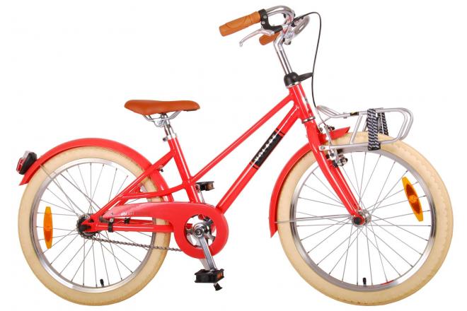 Volare Melody Children's bicycle - Girls - 20 inch - pastel red - Prime Collection