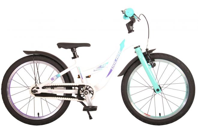 Volare Glamour Children's Bicycle - Girls - 18 inch - Pearl Mint Green - Prime Collection