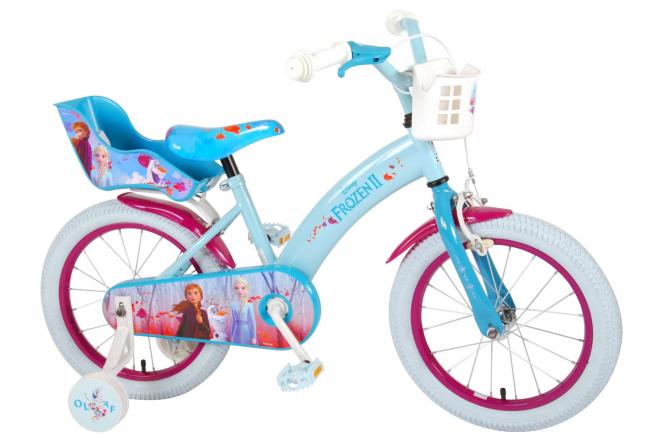 Disney Frozen 2 - Children's Bicycle - Girls - 16 inch - Blue / Purple