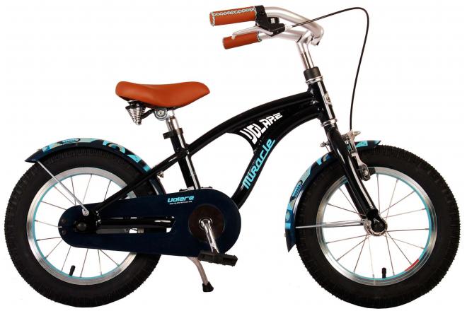 Volare Miracle Cruiser Children's Bicycle - Boys - 14 inch - Matt Blue - Prime Collection
