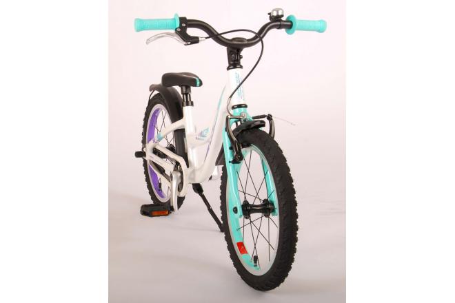 Volare Glamour Children's Bicycle - Girls - 16 inch - Pearl Mint Green - Prime Collection