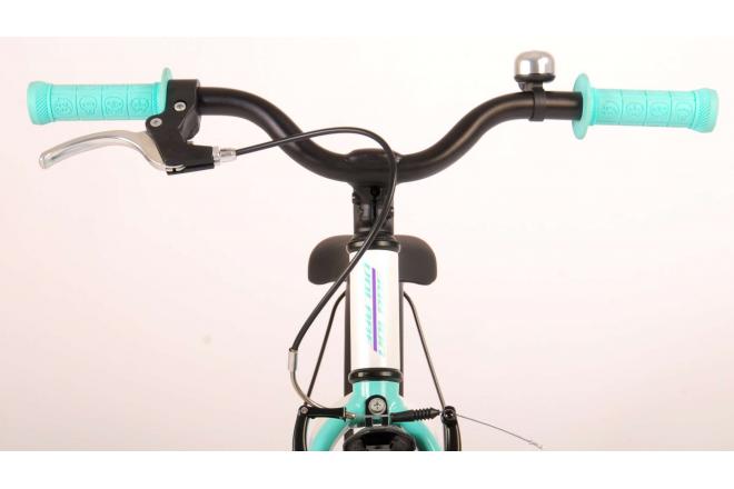 Volare Glamour Children's Bicycle - Girls - 16 inch - Pearl Mint Green - Prime Collection