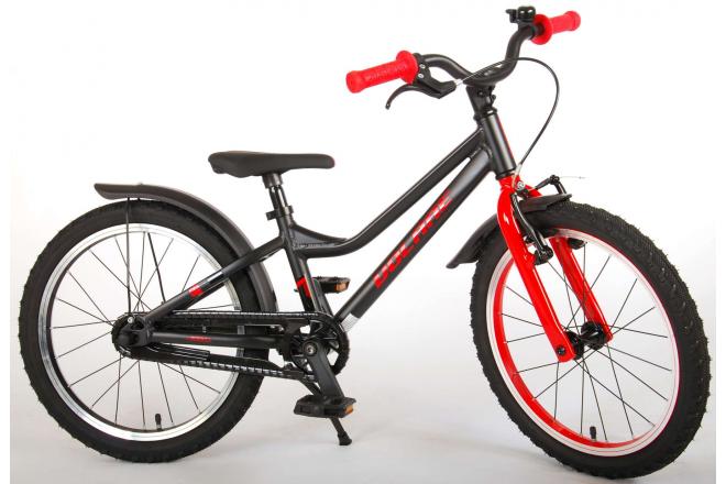 Volare Blaster Children Bicycle - Boys - 18 inch  - Black Red - Prime Collection