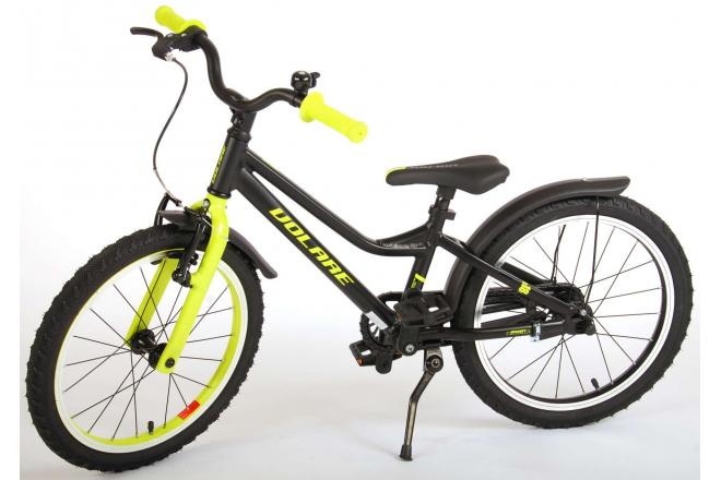 Volare Blaster Children Bicycle - Boys - 18 inch  - Black Green - Prime Collection