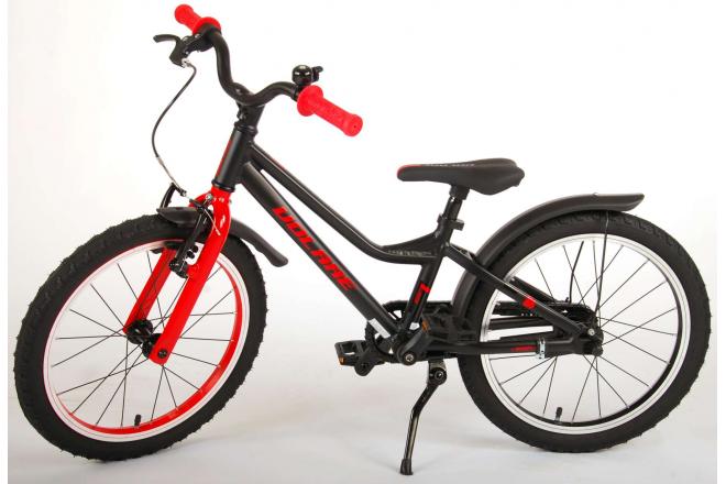 Volare Blaster Children Bicycle - Boys - 18 inch  - Black Red - Prime Collection