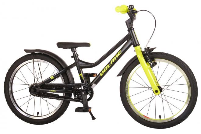 Volare Blaster Children Bicycle - Boys - 18 inch  - Black Green - Prime Collection