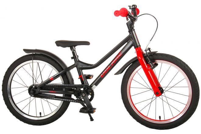 Volare Blaster Children Bicycle - Boys - 18 inch  - Black Red - Prime Collection