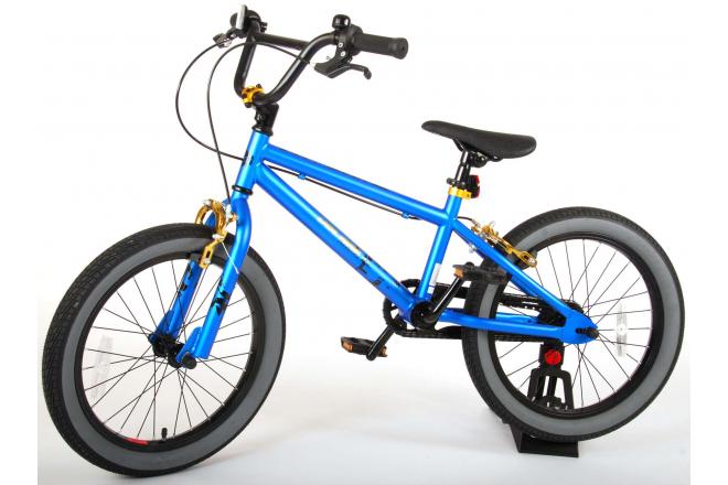 Volare Cool Rider Children's Bicycle - Boys - 18 inch - Blue - two handbrakes - 95% assembled - Prime Collection