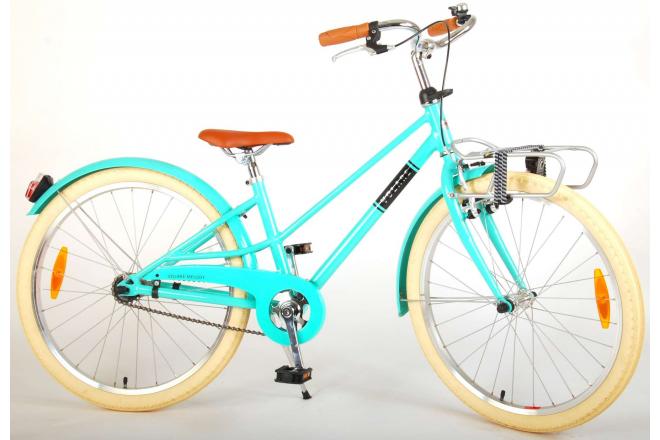 Volare Melody Children's bicycle - Girls - 24 inch - Turquoise - Prime Collection