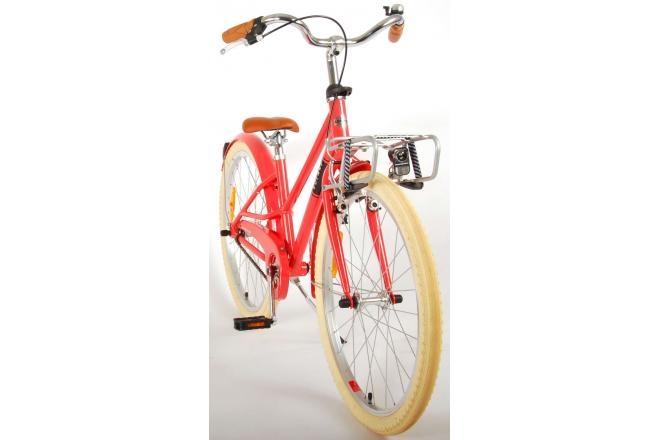 Volare Melody Children's bicycle - Girls - 24 inch - Coral red - Prime Collection