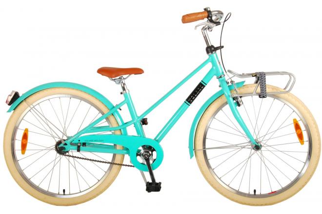 Volare Melody Children's bicycle - Girls - 24 inch - Turquoise - Prime Collection
