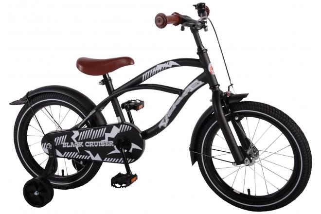 Volare Black Cruiser Children's Bicycle - Boys - 16 inch - Black