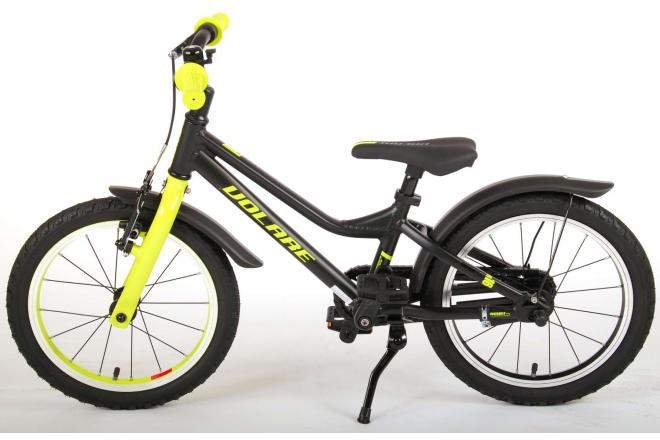 Volare Blaster Children Bicycle - Boys - 16 inch  - Black Green - Prime Collection