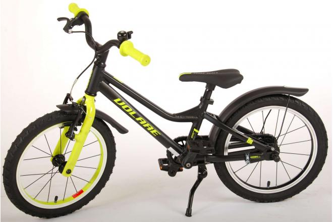 Volare Blaster Children Bicycle - Boys - 16 inch  - Black Green - Prime Collection