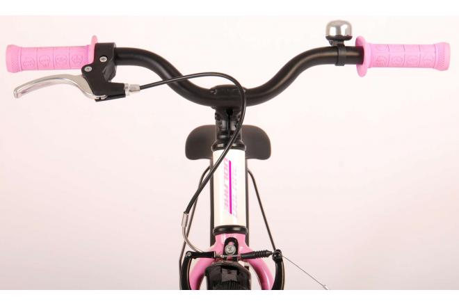 Volare Glamour Children's Bicycle - Girls - 18 inch - Pearl Pink - Prime Collection