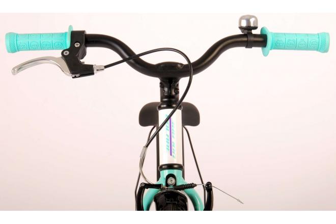 Volare Glamour Children's Bicycle - Girls - 18 inch - Pearl Mint Green - Prime Collection