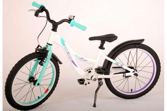 Volare Glamour Children's Bicycle - Girls - 18 inch - Pearl Mint Green - Prime Collection