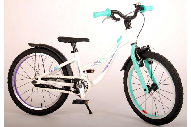 Volare Glamour Children's Bicycle - Girls - 18 inch - Pearl Mint Green - Prime Collection