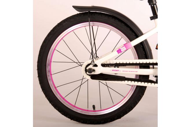 Volare Glamour Children's Bicycle - Girls - 18 inch - Pearl Pink - Prime Collection