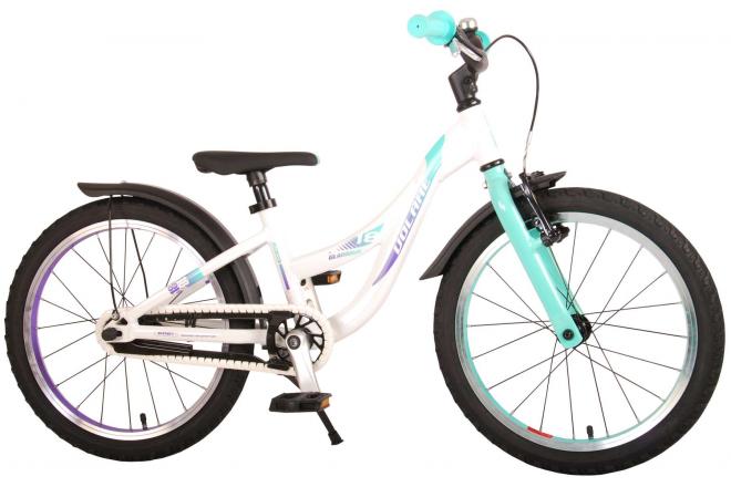 Volare Glamour Children's Bicycle - Girls - 18 inch - Pearl Mint Green - Prime Collection