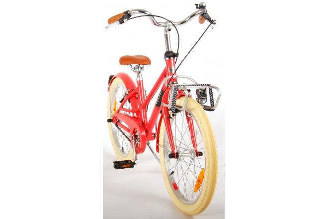 Volare Melody Children's bicycle - Girls - 20 inch - pastel red - two handbrakes - Prime Collection