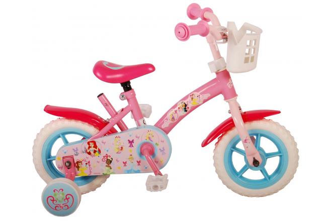 Disney Princess Children's Bicycle - Girls - 10 inch - Pink / White