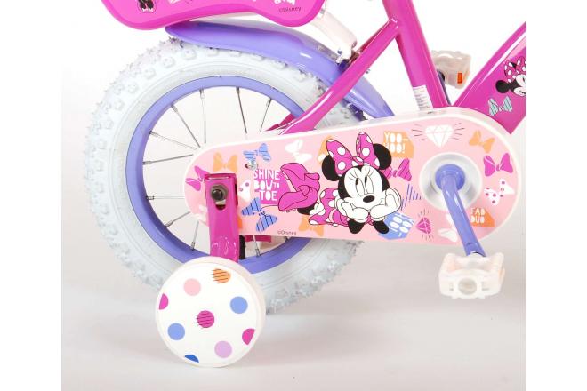 Disney Minnie Cutest Ever! Children's Bicycle - Girls - 12 inch - Pink