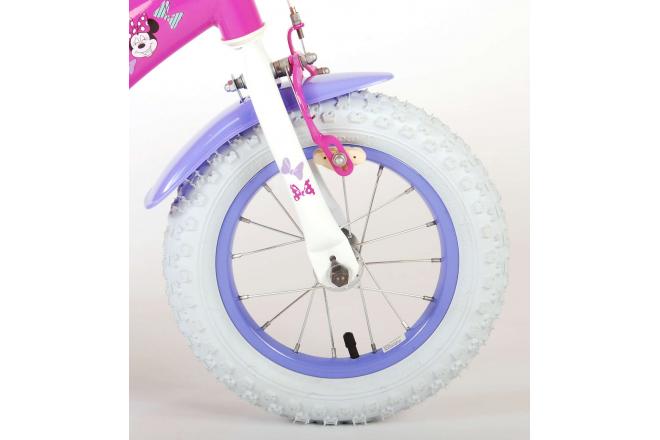 Disney Minnie Cutest Ever! Children's Bicycle - Girls - 12 inch - Pink