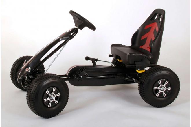 Volare Go Kart Racing Car - boys - big - pneumatic tires - black
