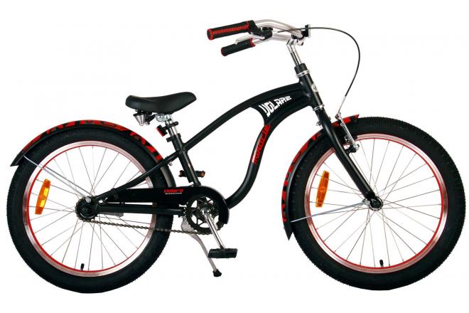 Volare Miracle Cruiser Children's bike - Boys - 20 inch - Matt black - Prime Collection