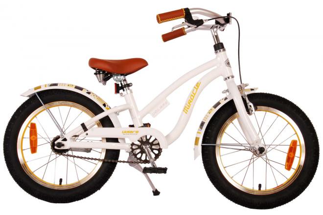 Volare Miracle Cruiser children's bike - Girls - 16 inch - White - Prime Collection