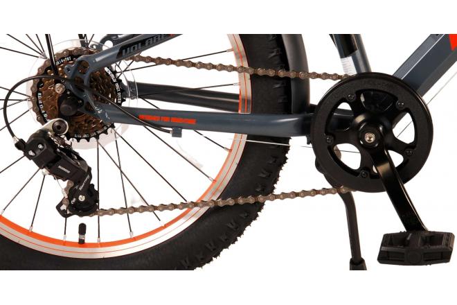 Volare Rocky children's bike - 20 inch - Grey-Orange - 95% finished - Prime Collection
