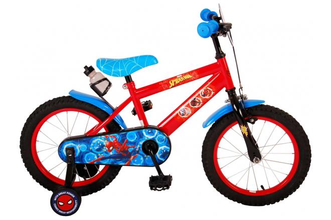 Ultimate Spider-Man Children's bike - Boys - 16 inch - Blue Red