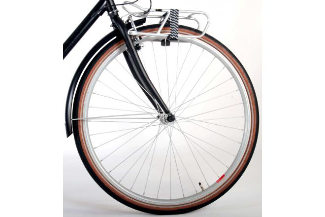 Volare Lifestyle Men's Bicycle - Man - 28 inch - 48 centimeters - Satin Black - Shimano Nexus 3 gears
