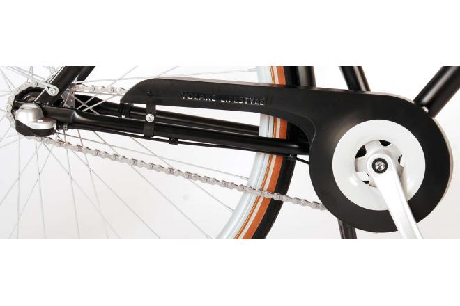 Volare Lifestyle Men's Bicycle - Man - 28 inch - 48 centimeters - Satin Black - Shimano Nexus 3 gears
